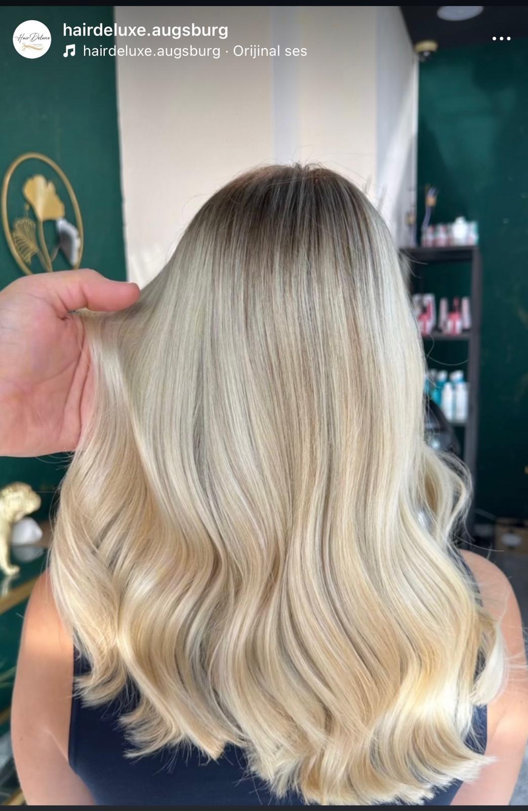 Balayage & Farbe – Friseur Augsburg, Arbeit 1